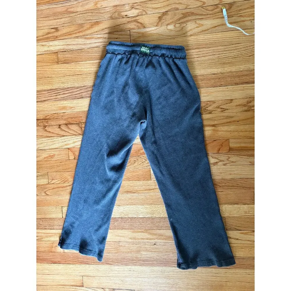 Daily Drills Gray Thermal Resort Pants Size M/L